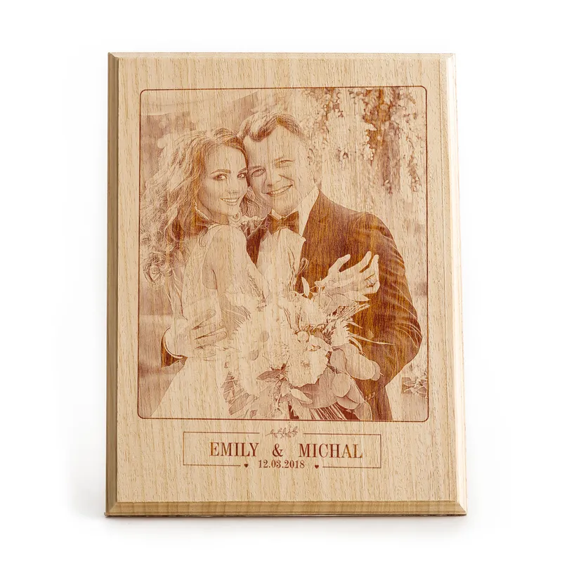 Anniversary Gift Photo Printed Woodfoto