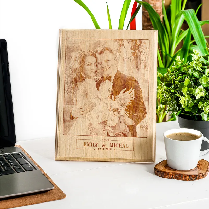 Anniversary Gift Photo Printed Woodfoto