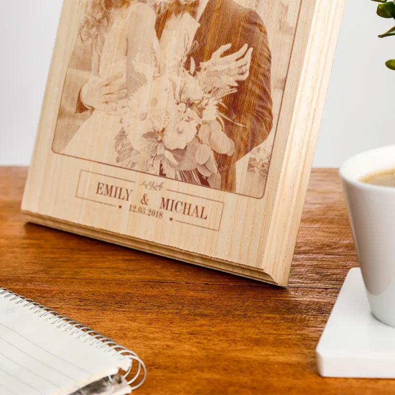 Anniversary Gift Photo Printed Woodfoto