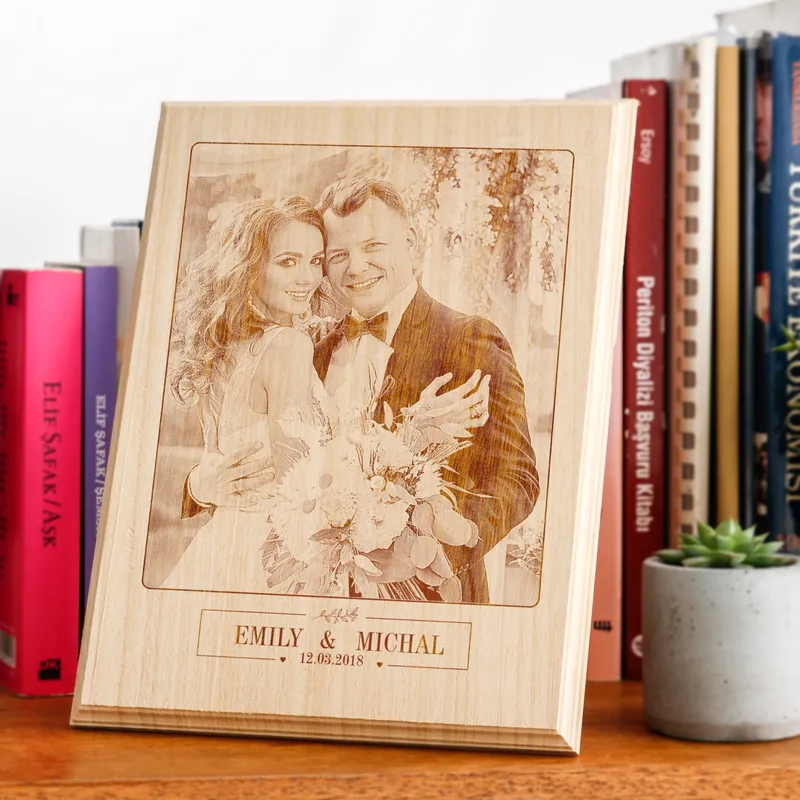 Anniversary Gift Photo Printed Woodfoto