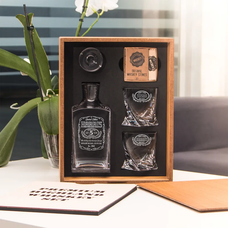 Anniversary Gifts Highland Whiskey Set