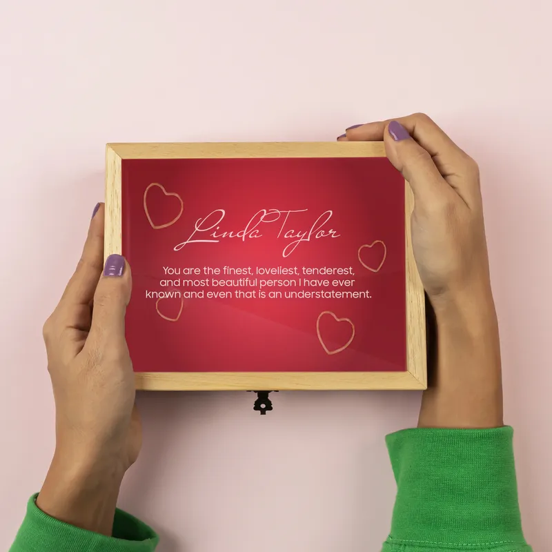 Anniversary Gifts Personalized Genuine Oyster Pearl Necklace with Message