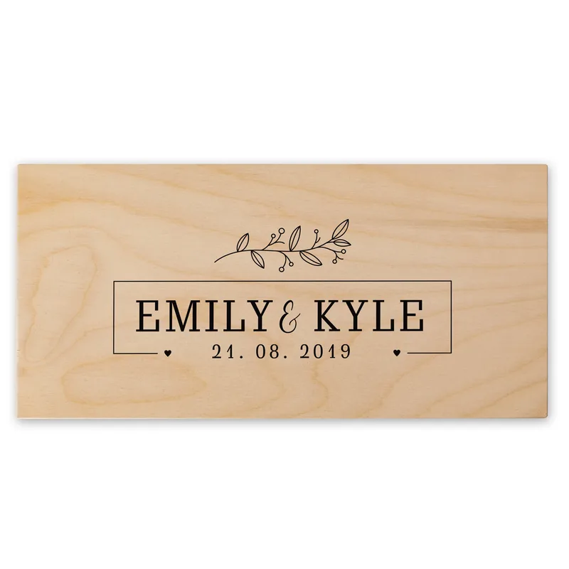 Anniversary Gifts Wooden Picture Box