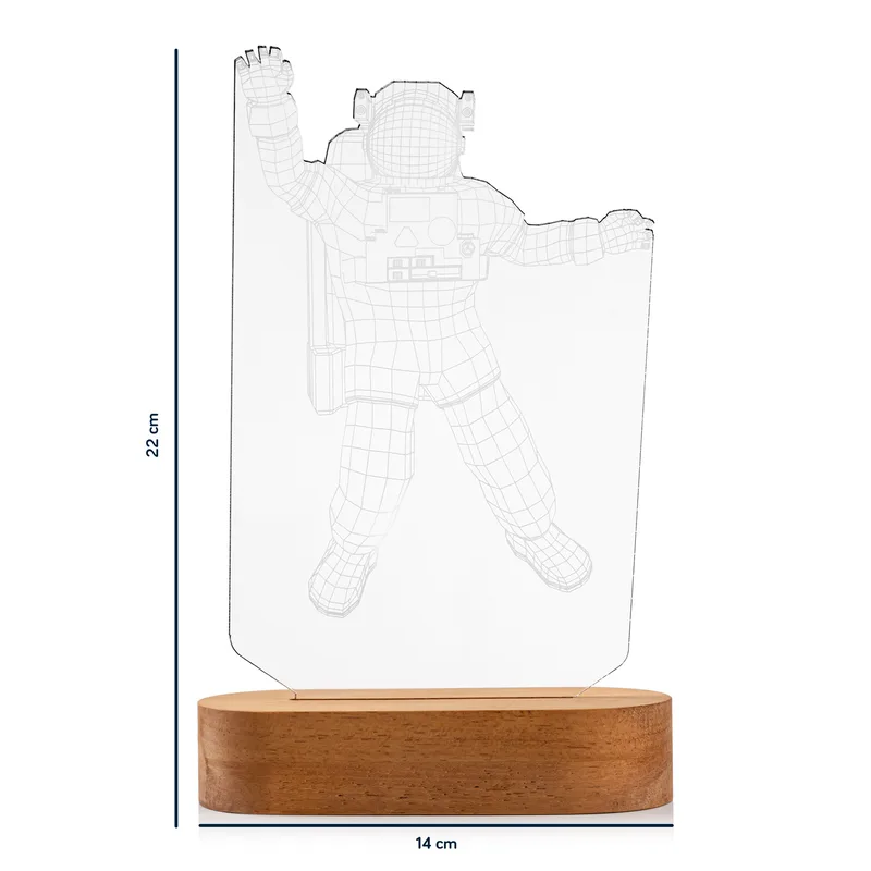 Astronaut Design 3D Led Lamp