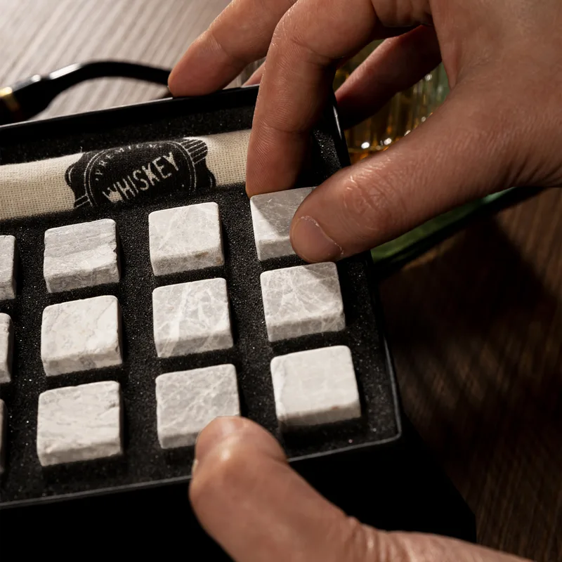 Atlantis Whiskey Cooling Stones Set as Gift