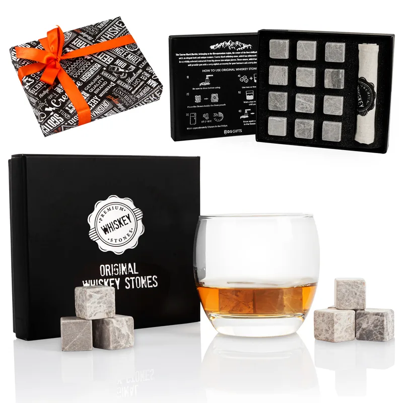 Atlantis Whiskey Cooling Stones Set as Gift
