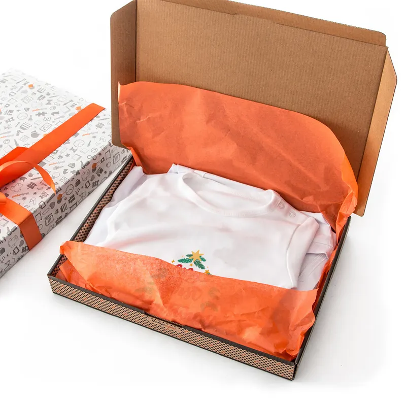 Baby Bodysuit with 'My First Christmas' Design