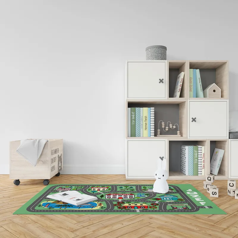 Personalised Baby Play Mat with Custom Name Design