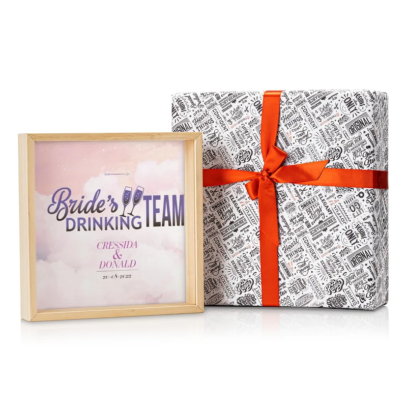 Personalised Bachelorette Wine Cork Keeper for Bridal Celebrations