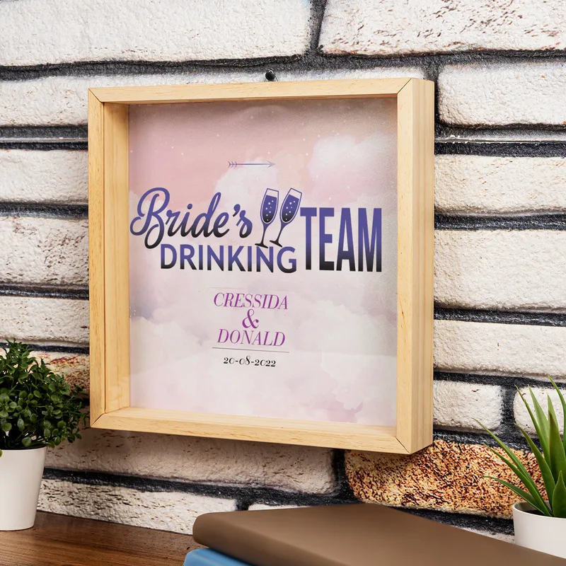 Personalised Bachelorette Wine Cork Keeper for Bridal Celebrations