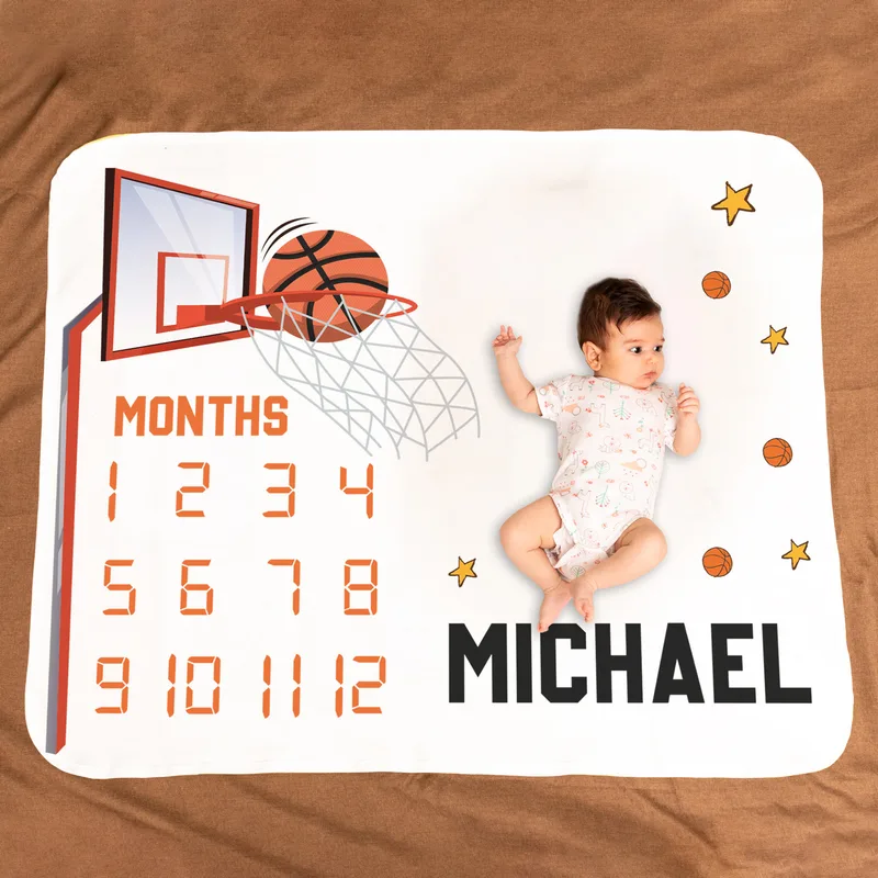 Sports milestone online blanket