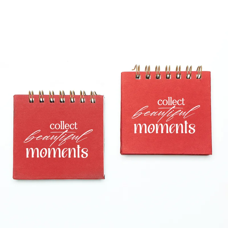 Beautiful Moments Motto Red Mini Photo Album