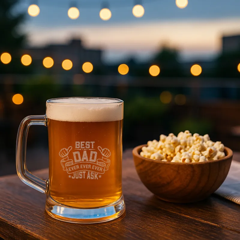 Best Dad Ever Personalised Beer Mug
