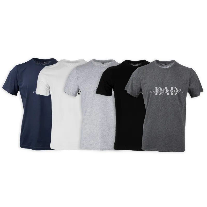 Best Dad Ever Custom T-Shirt for Birthdays and Father's Day