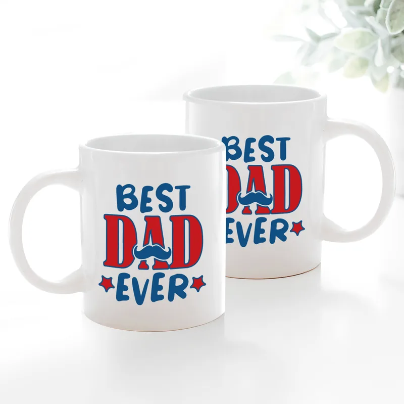 Best Dad Ever Special Design Porcelain Coffee Mug