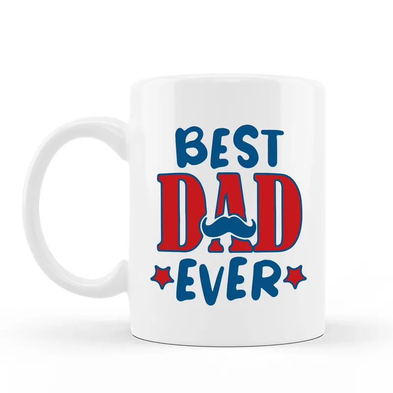 Best Dad Ever Special Design Porcelain Coffee Mug
