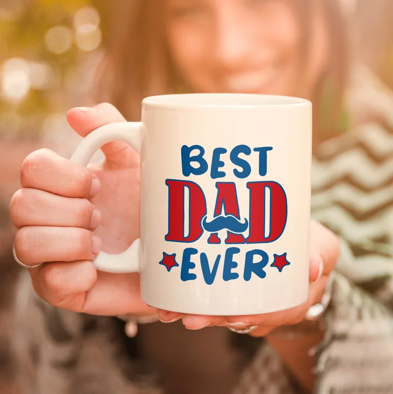 Best Dad Ever Special Design Porcelain Coffee Mug