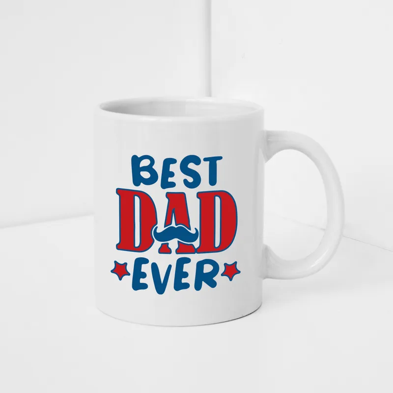 Best Dad Ever Special Design Porcelain Coffee Mug