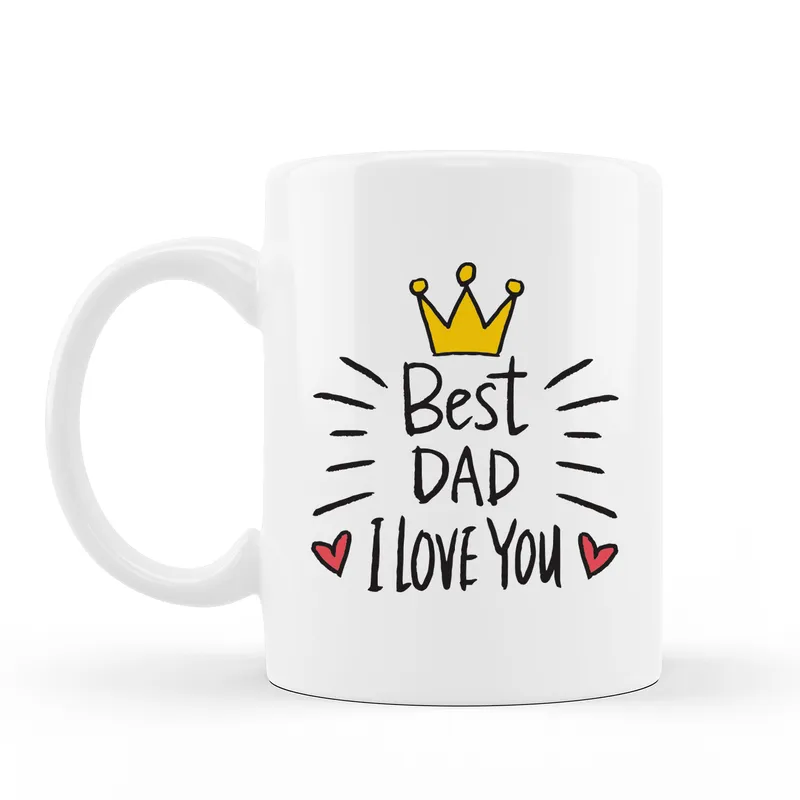 Best Dad I Love You Mug Gift for Father