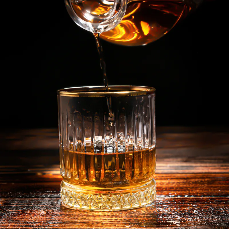 Best Dad in the World Father's Day Gift for Dad Glasgow Whiskey Glass Set