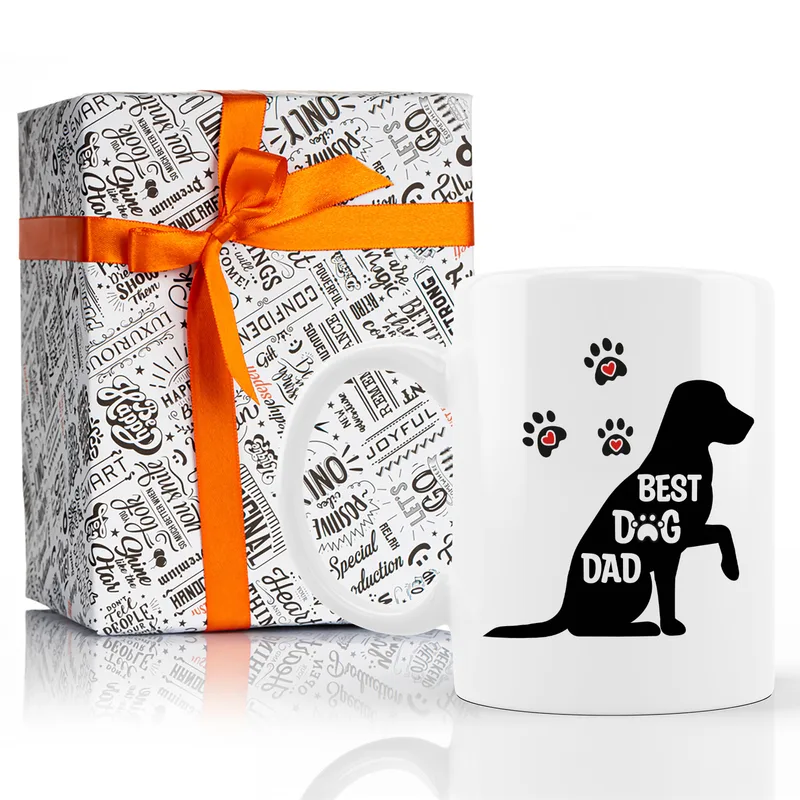 Best Dog Dad Design Coffee Mug Gifts for Pet Lovers