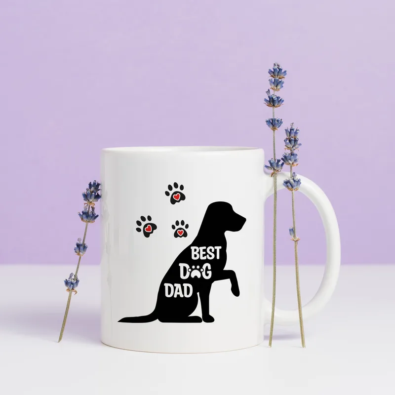 Best Dog Dad Design Coffee Mug Gifts for Pet Lovers