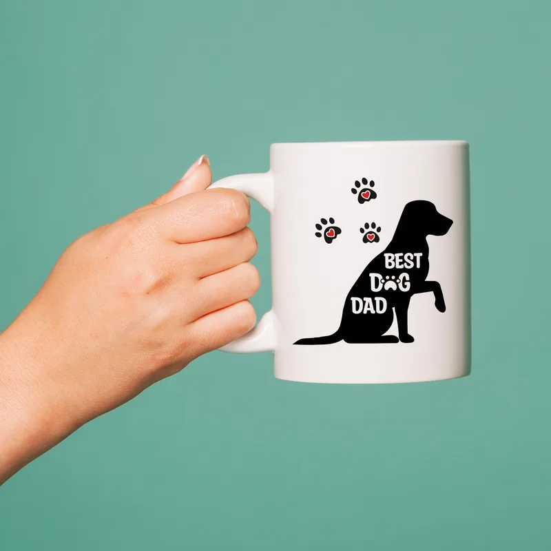 Best Dog Dad Design Coffee Mug Gifts for Pet Lovers