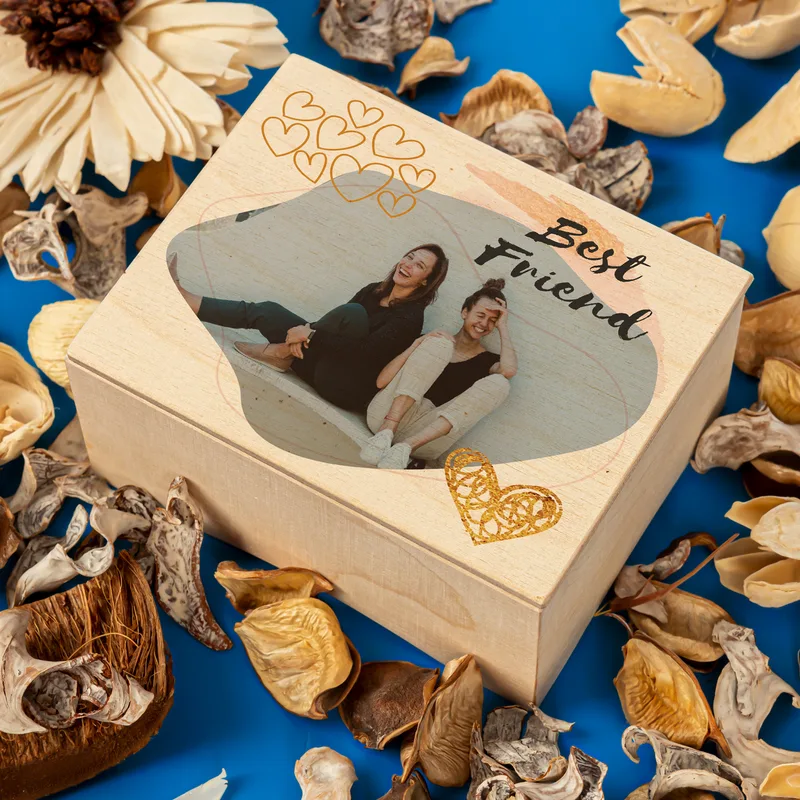 Personalised Photo Music Box for Best Friend