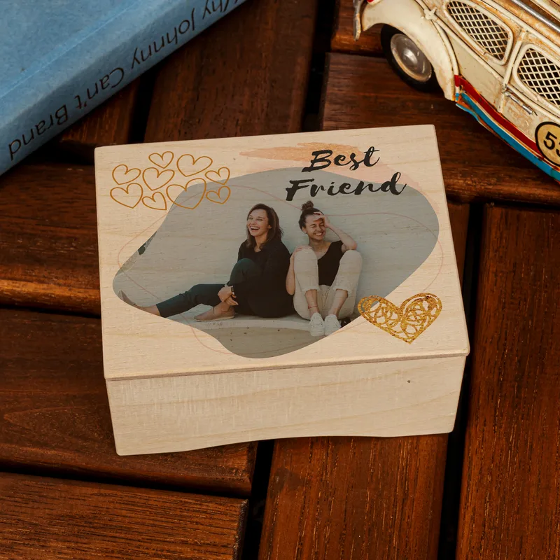 Personalised Photo Music Box for Best Friend