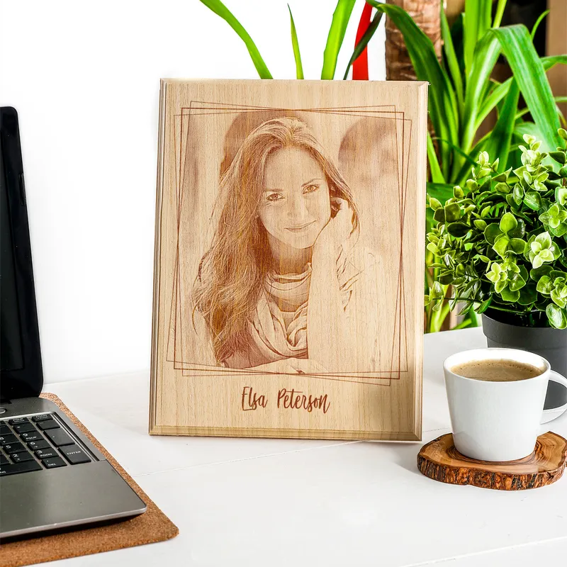 Best Friend Gift Photo Printed Wooden photo