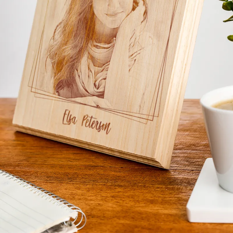 Best Friend Gift Photo Printed Wooden photo