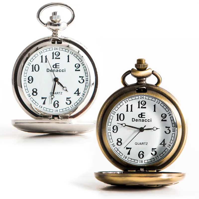 Best Man Groomsman Design Personalized Engraved Pocket Watch