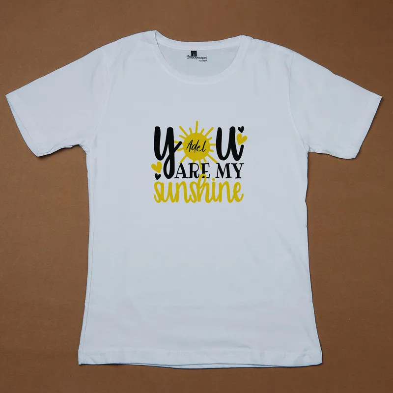 Personalised Mother and Baby Sunshine T-Shirt Set