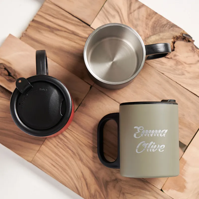 Birthday Gift Name Written Steel Cup Thermos