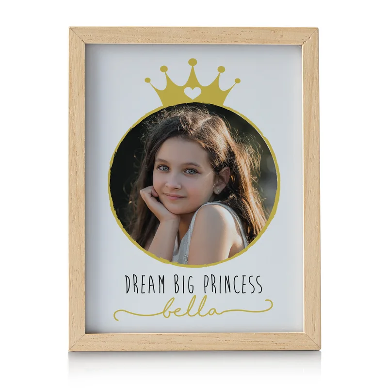 Personalised Princess Photo Lamp Box for Birthday Gifts
