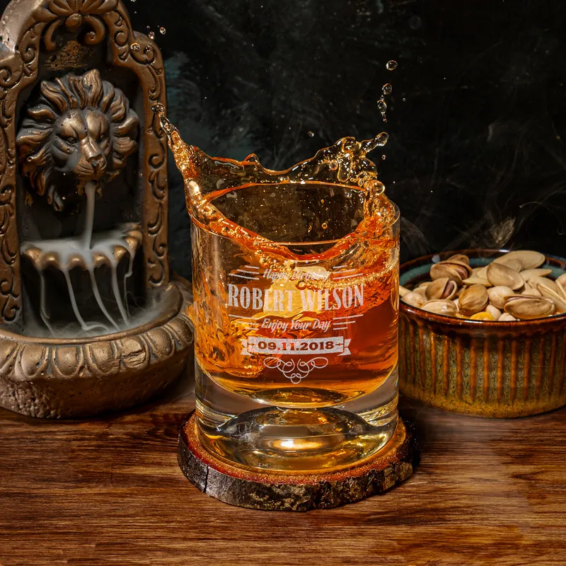 Birthday Gifts for Boyfriend Whiskey Glasses Set