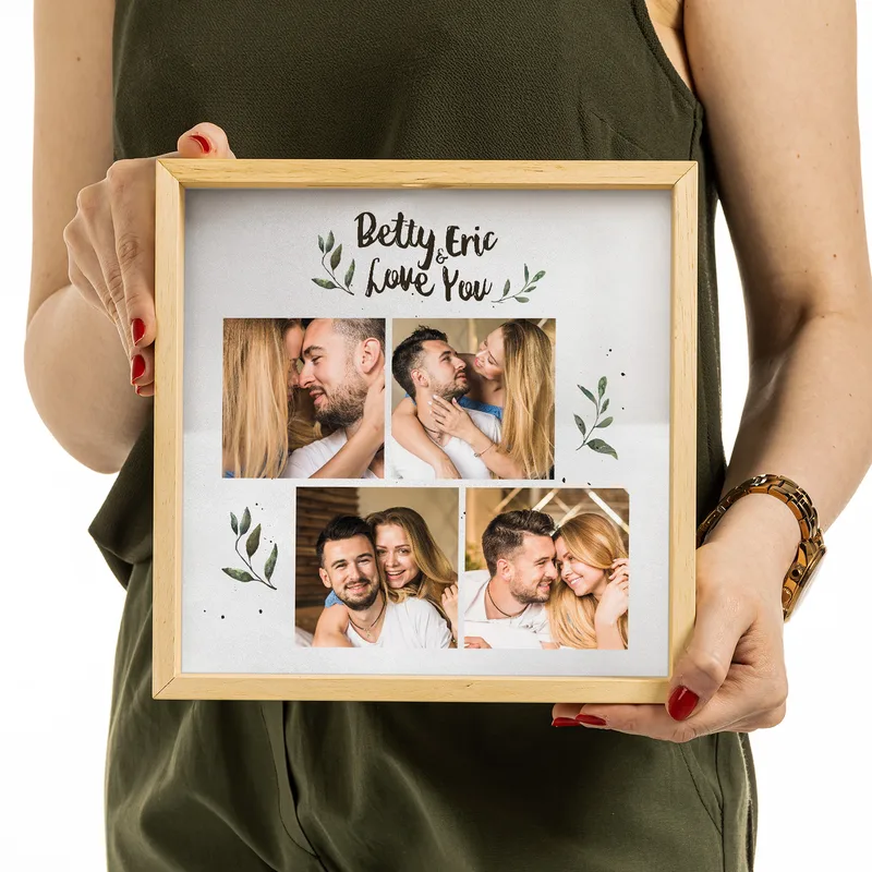 Birthday Gifts for Boyfriend Wooden Memories Keepsake Collection Box