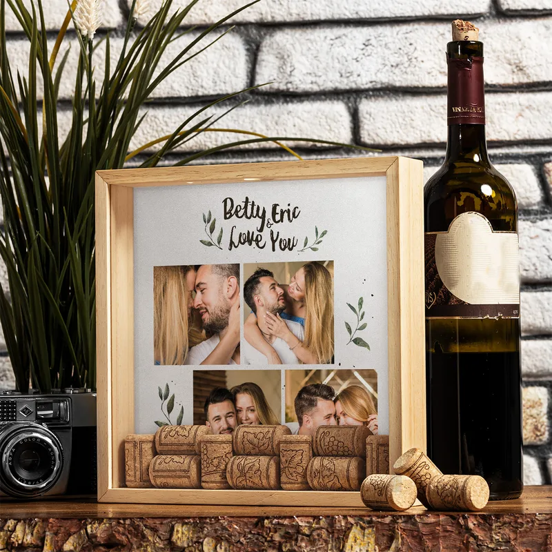 Birthday Gifts for Boyfriend Wooden Memories Keepsake Collection Box