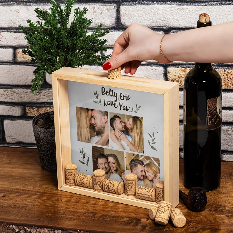 Birthday Gifts for Boyfriend Wooden Memories Keepsake Collection Box