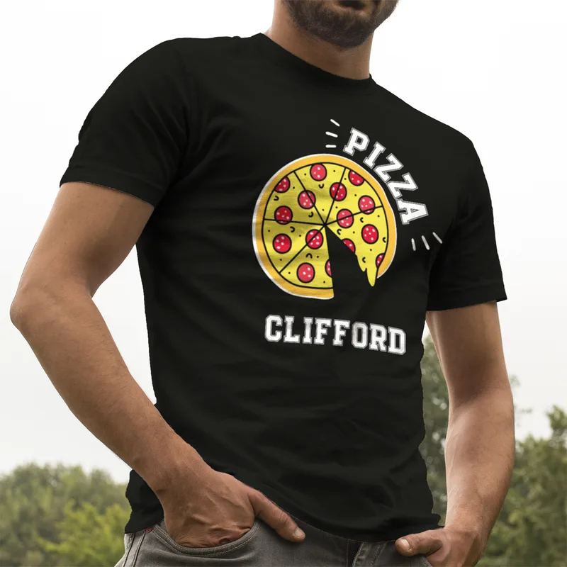 Dad and Baby Pizza Matching T-Shirt Set for Father's Day