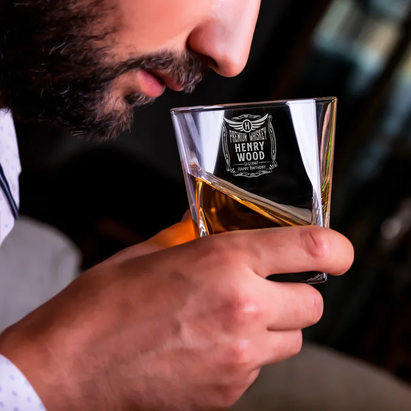 Birthday Gifts Orkney Whiskey Set in Wooden Box