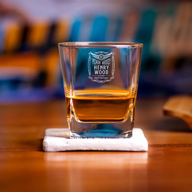 Birthday Gifts Orkney Whiskey Set in Wooden Box