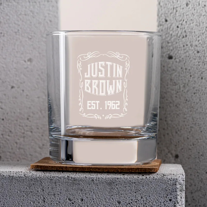 Birthday Gifts Personalized Whiskey Gift Set