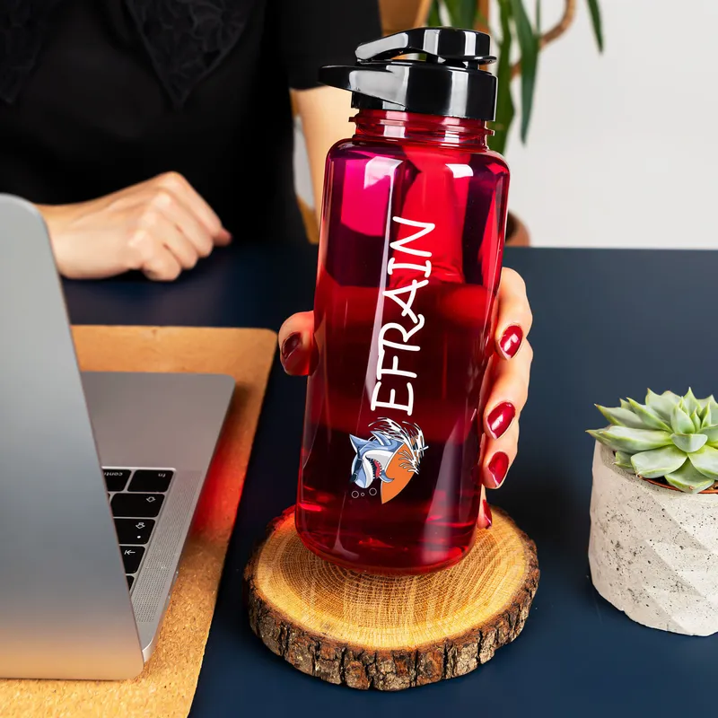 Personalised Shark Water Bottle for Boys