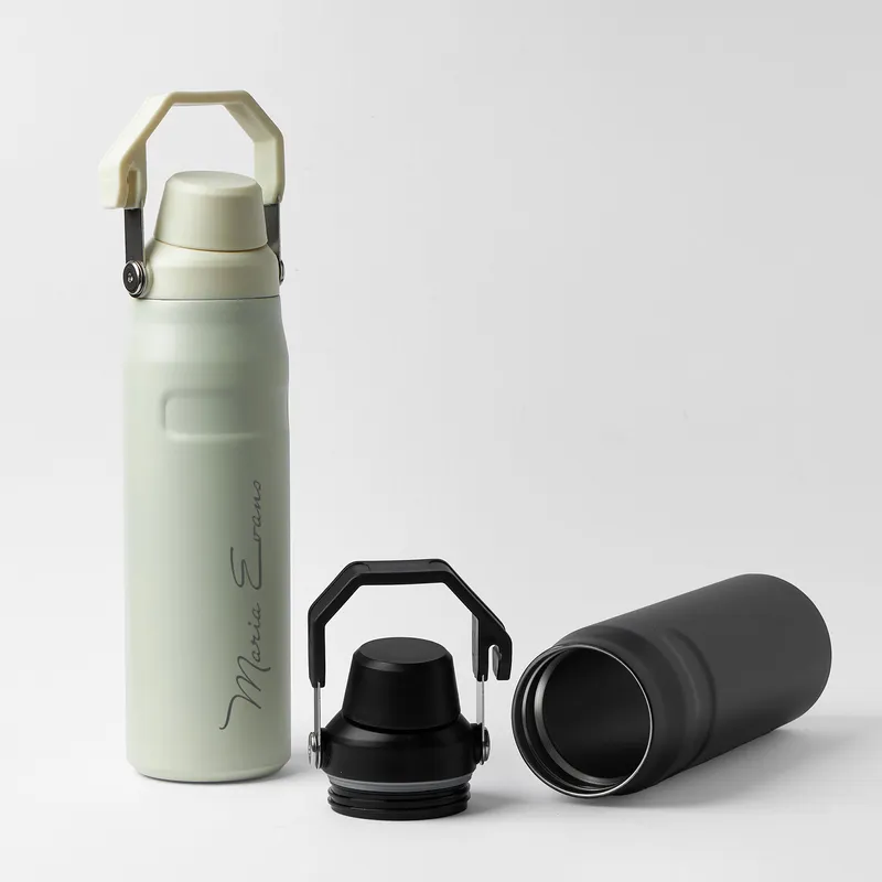 Branded Stainless Steel Water Thermos with Custom Name & Logo