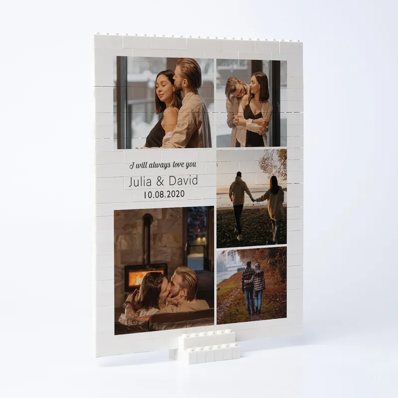 Brick Puzzle with Photographic Challenge 144 Pieces