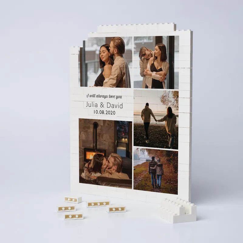 Brick Puzzle with Photographic Challenge 144 Pieces