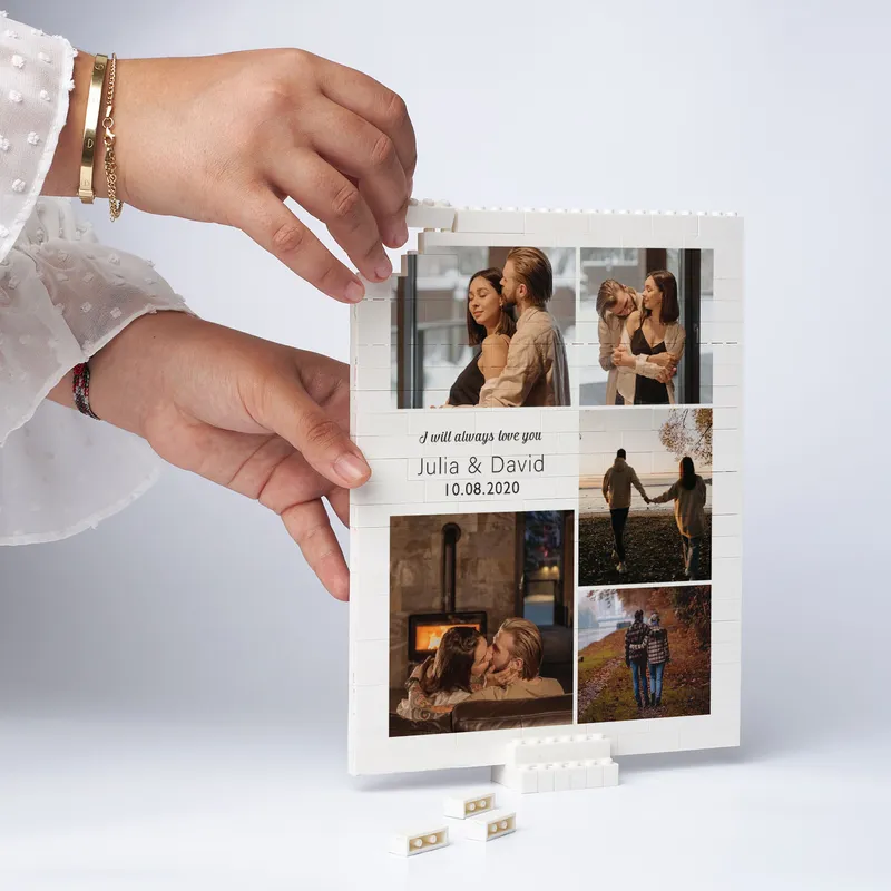 Brick Puzzle with Photographic Challenge 144 Pieces