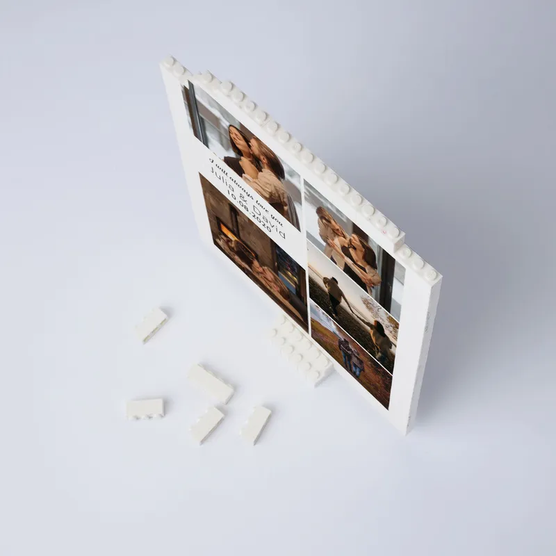 Brick Puzzle with Photographic Challenge 144 Pieces