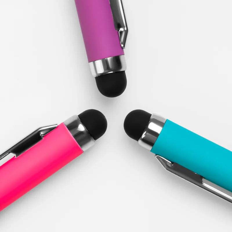 Bright Colors Personalized Pen and Touchpen